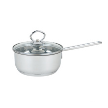 Stainless Steel Milk Pot with Long Handle